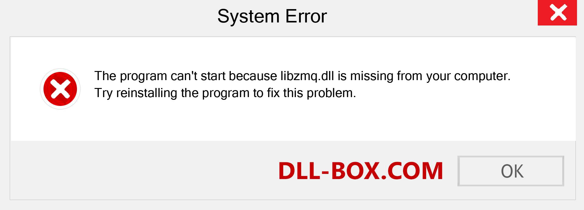  libzmq.dll file is missing?. Download for Windows 7, 8, 10 - Fix  libzmq dll Missing Error on Windows, photos, images